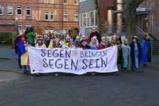 Aussendung der Sternsinger im Hohen Dom zu Fulda (Foto: Karl-Franz Thiede)